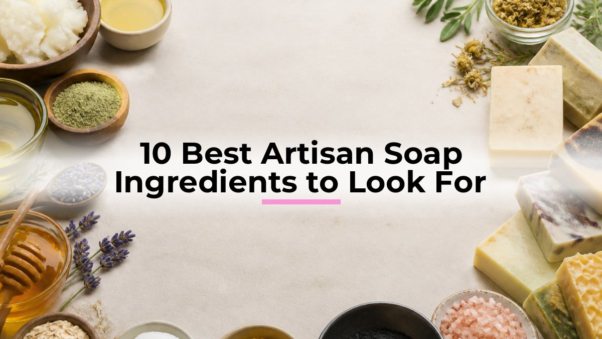 10 Best Artisan Soap Ingredients to Look For
