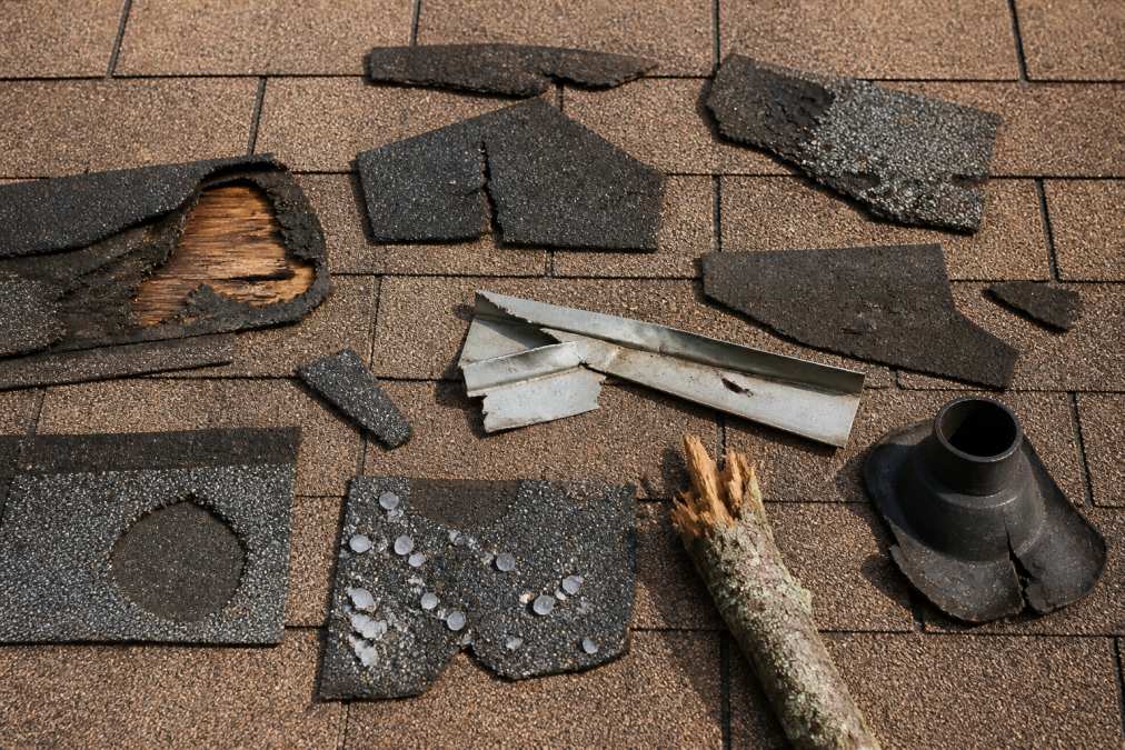 10 Common Types of Storm Damage on Residential Roofs