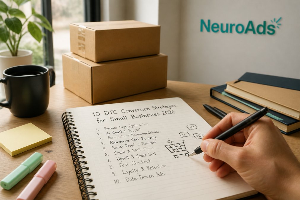10 DTC Conversion Strategies for Small Businesses 2026