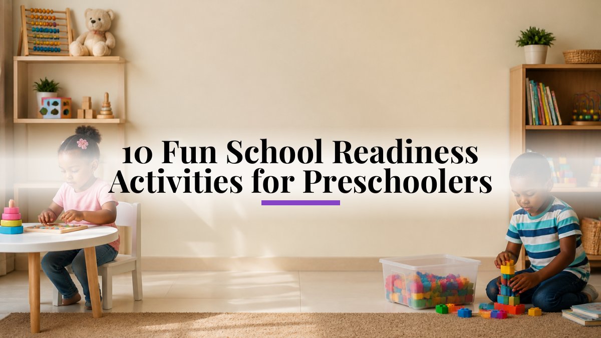 10 Fun School Readiness Activities for Preschoolers