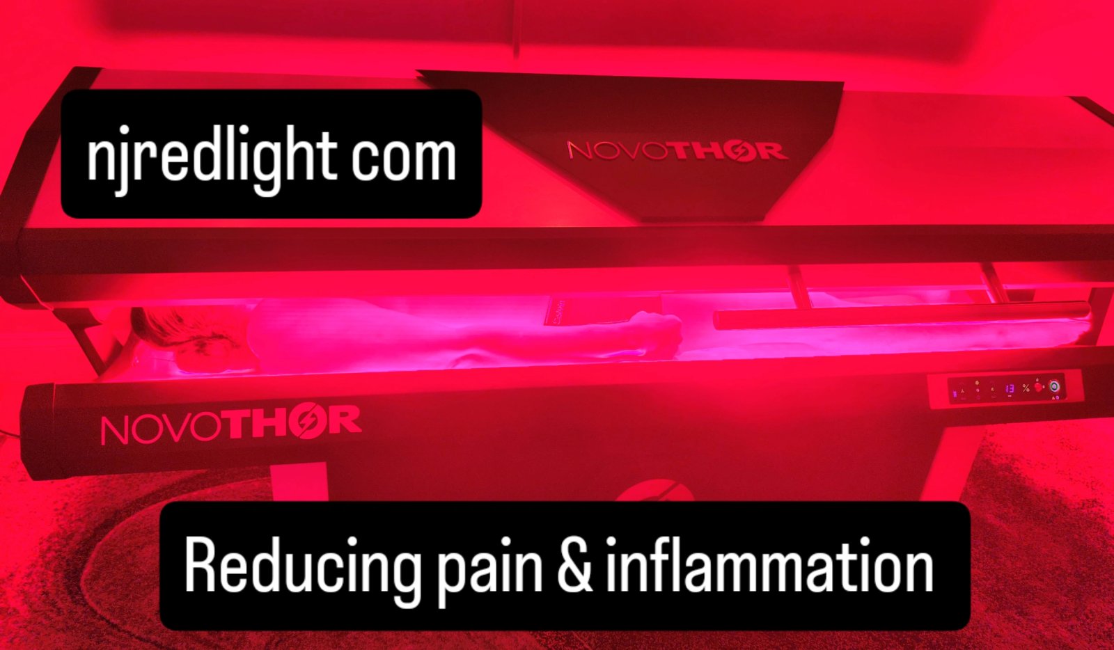 NovoTHOR bed @ Healing Light Red Light Therapy in Howell, NJ