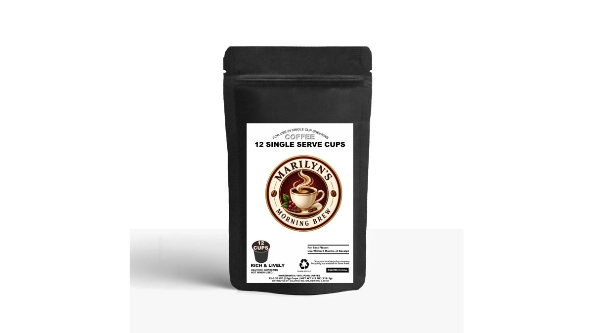 12 Pack Single Serve Coffee Capsules