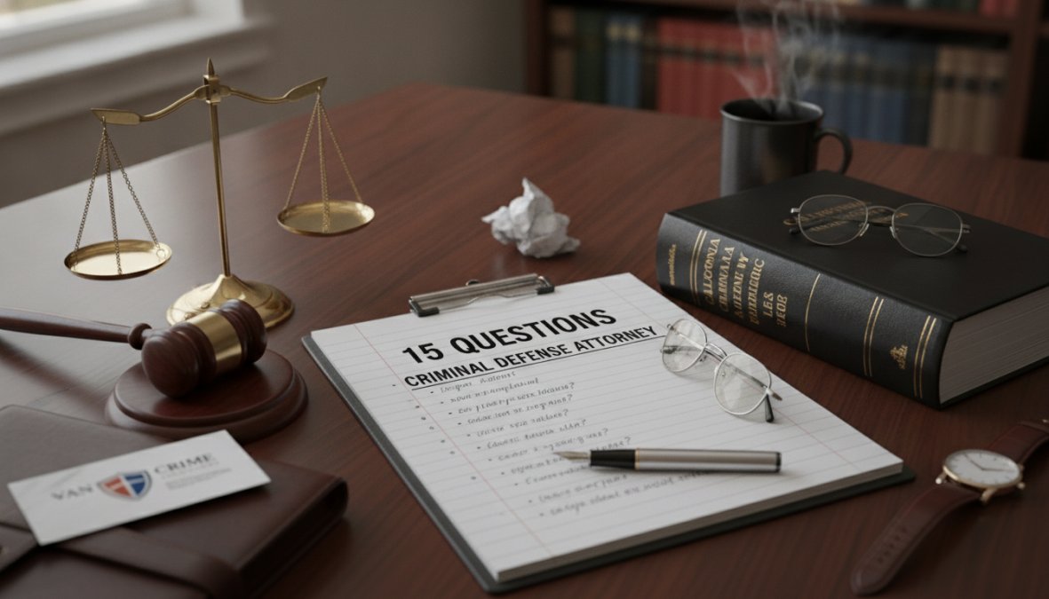 15 Questions to Ask a Criminal Defense Attorney