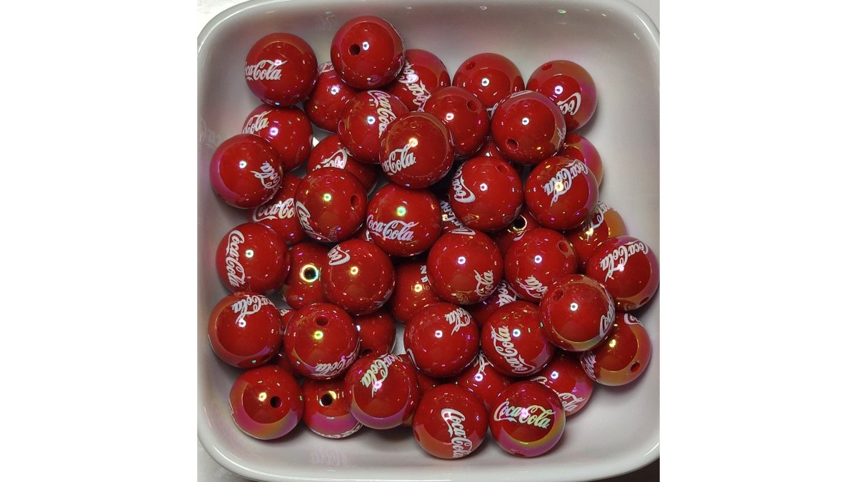 16 mm Acrylic Soda Beads 10 pack