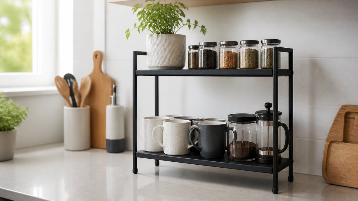 2 Tier Countertop Shelf: SinkElle Review & Guide