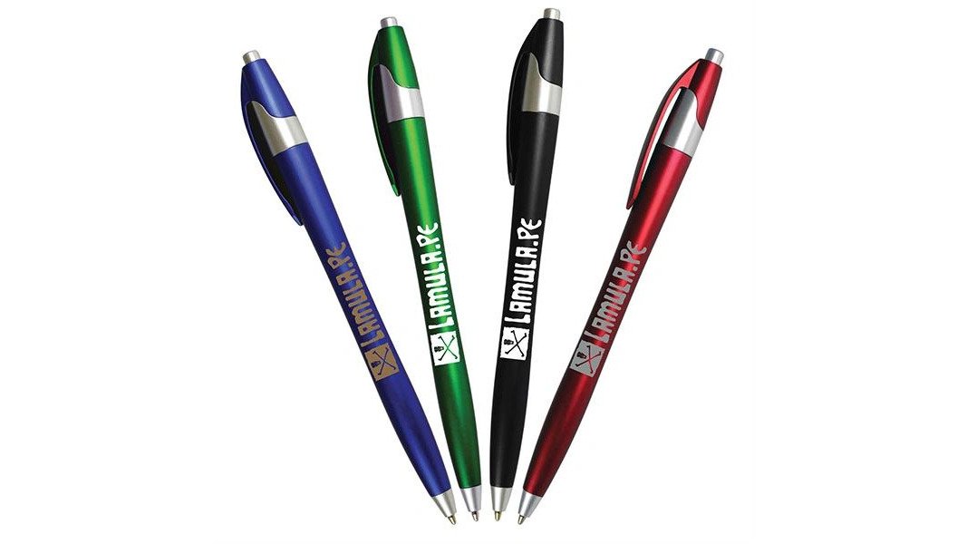 200 Custom pens - one color imprint on barrel