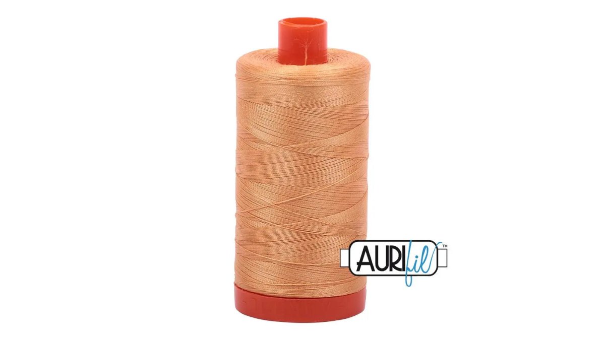 2214 Golden Honey Aurifil Cotton 50wt Large Spool