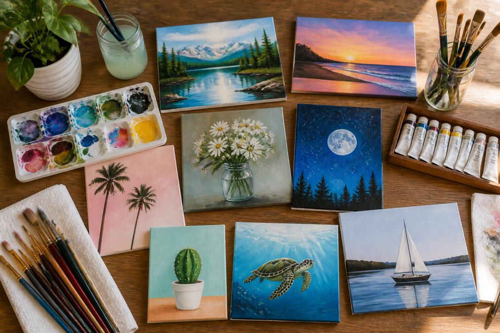 25 Easy Painting Ideas for Beginners That Actually Look Good