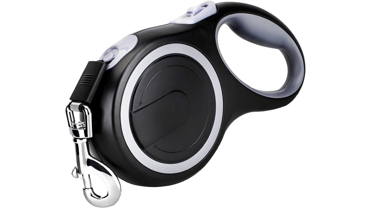 26ft Retractable Dog Leash – Heavy Duty for Dogs up to 110 lbs