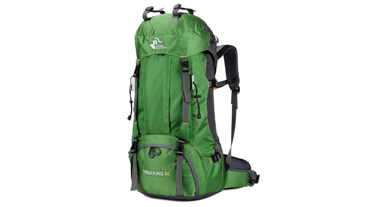 36–55L Hiking Backpack for Mountaineering and Camping