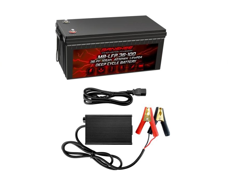 36V Battery Andcharger (1)
