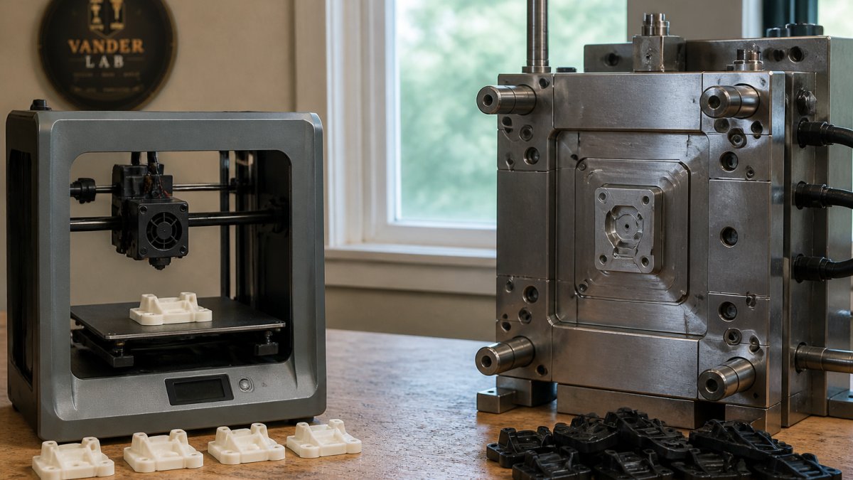 3D Printing vs Injection Molding for Small Business