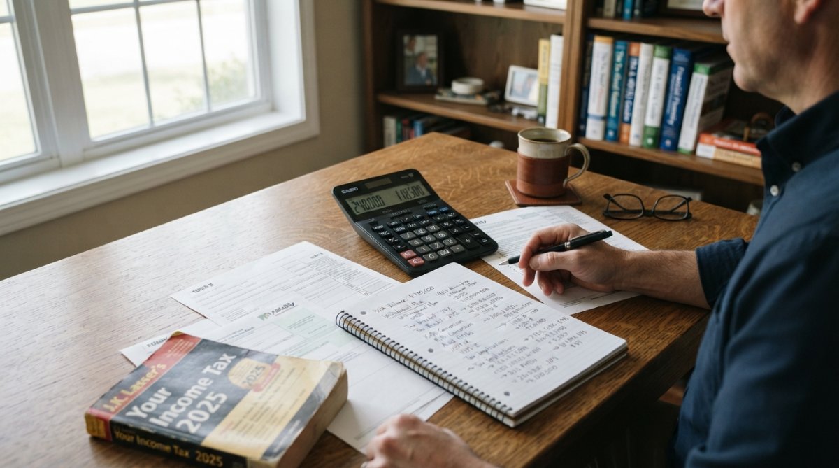 Step-by-step visual guide for financial and advisor and client concepts for 401k distributions tax