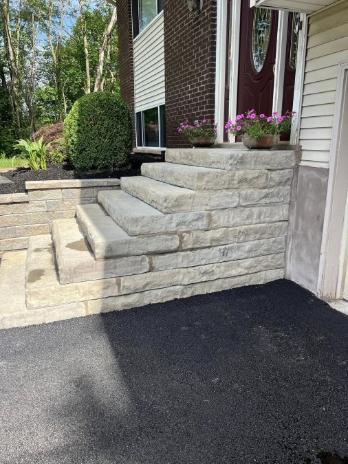 modular system front stoop