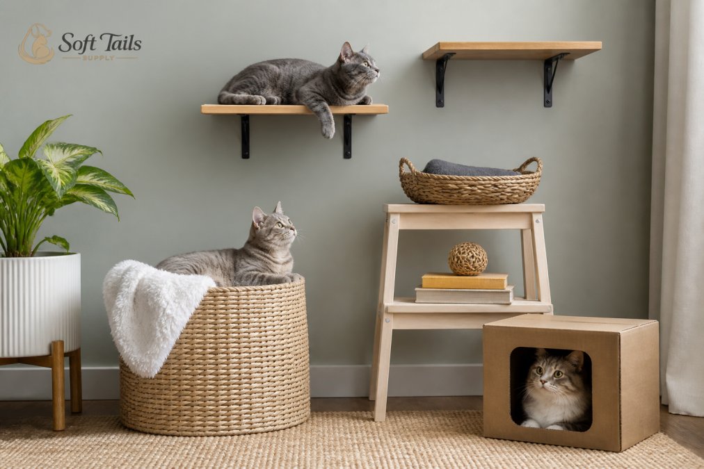 5 Affordable Alternatives to Expensive Cat Trees