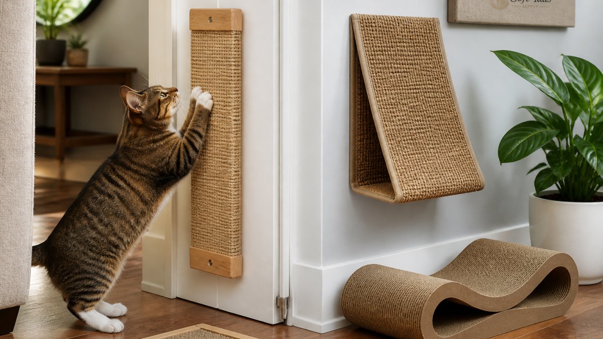 5 Alternatives to Traditional Cat Scratching Posts