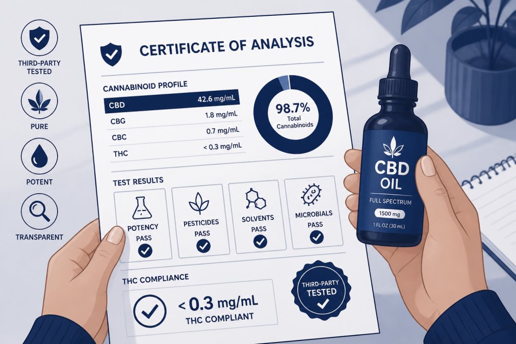 Step-by-step visual guide for 5 benefits of cbd oil for women over 40