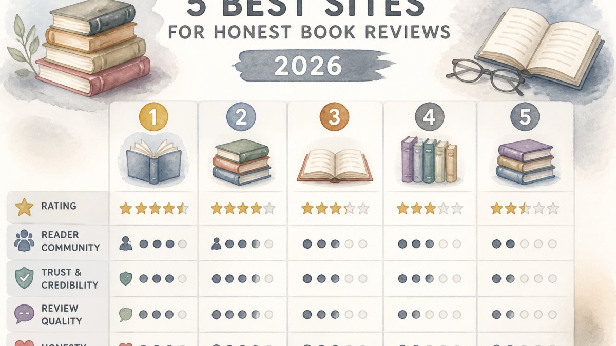 5 Best Sites for Honest Book Reviews 2026