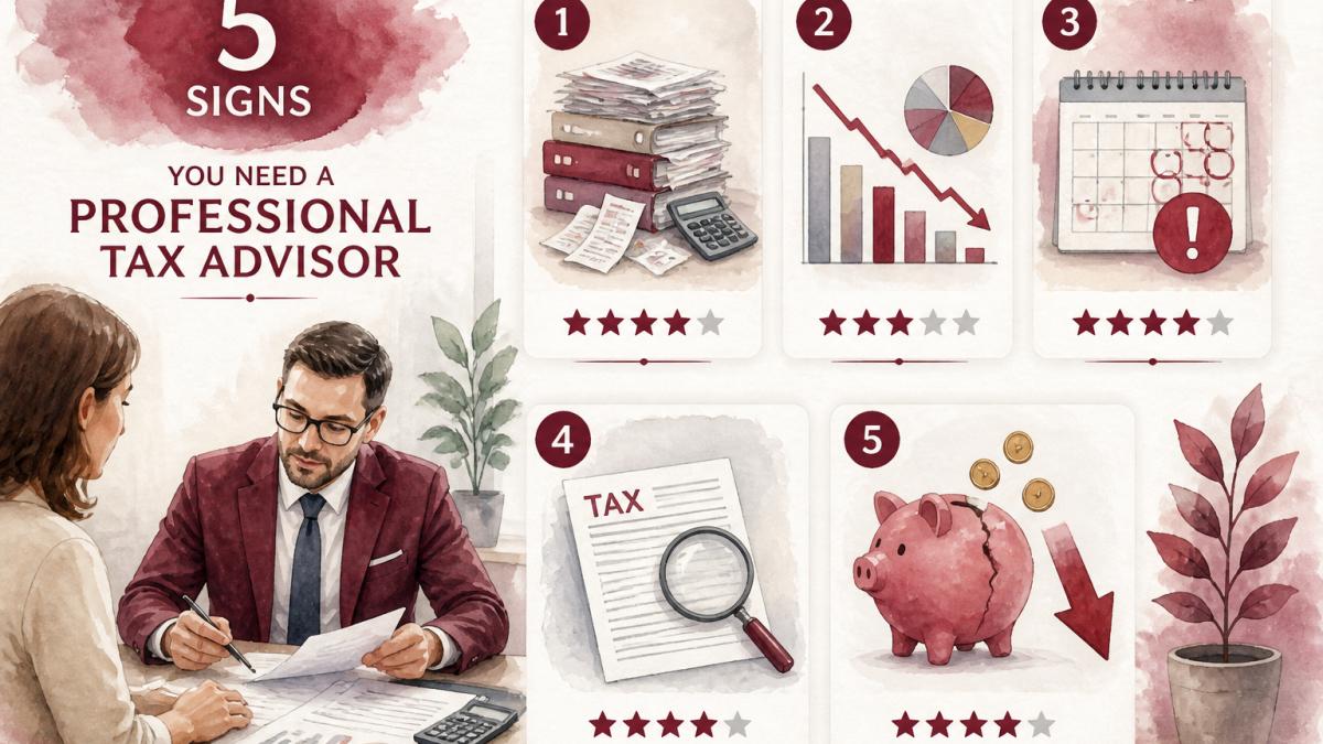 5 Signs You Need a Professional Tax Advisor
