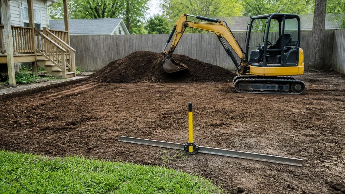 5 Steps to Level a Backyard With Uneven Terrain