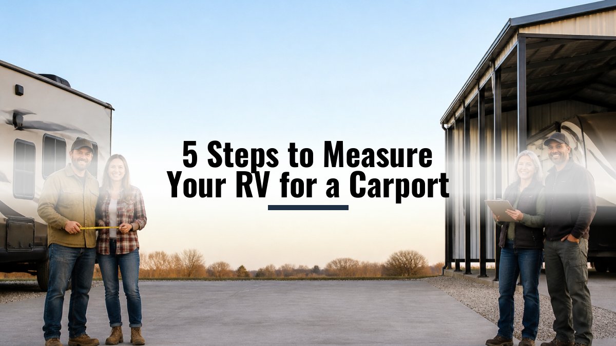 5 Steps to Measure Your RV for a Carport