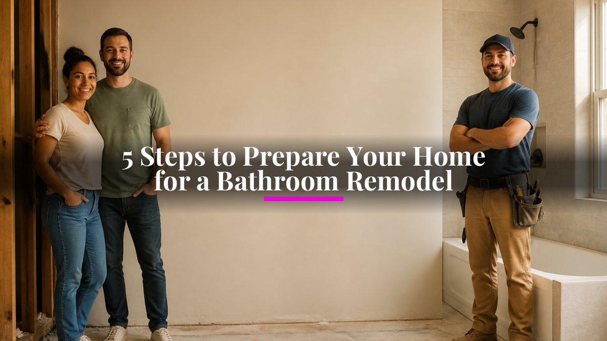 5 Steps to Prepare Your Home for a Bathroom Remodel