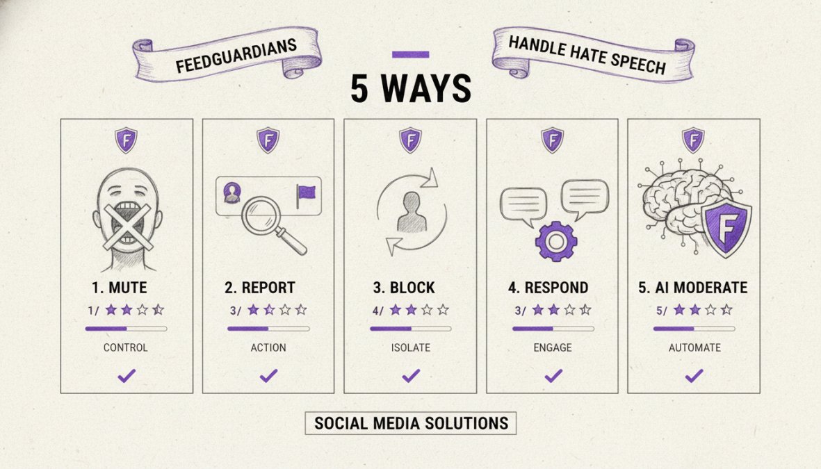 5 Ways to Handle Hate Speech on Social Media