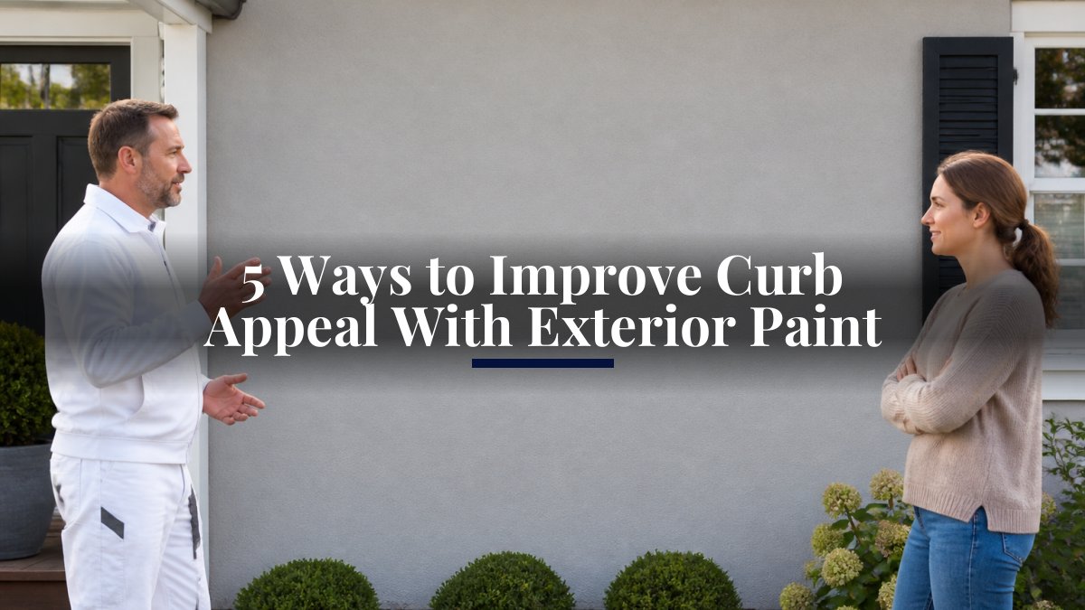 5 Ways to Improve Curb Appeal With Exterior Paint