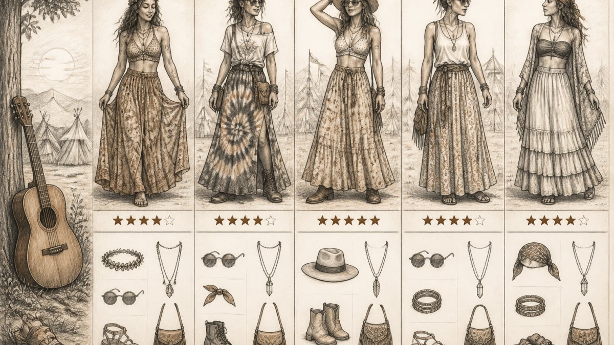 5 Ways to Style Maxi Skirts for Festivals