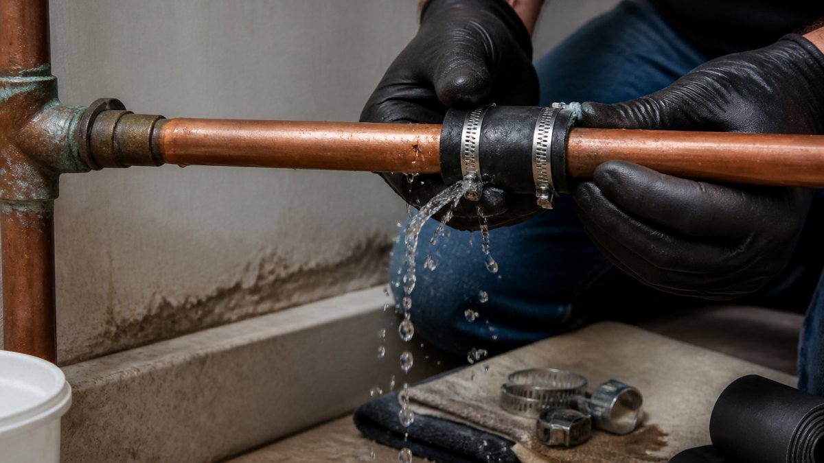 5 Ways to Temporarily Fix a Burst Pipe