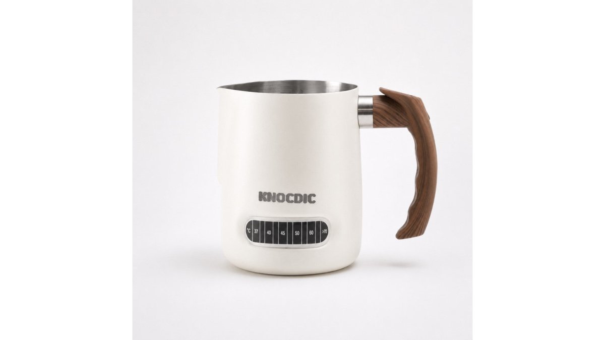 600ml Milk Frothing Pitcher with Thermometer