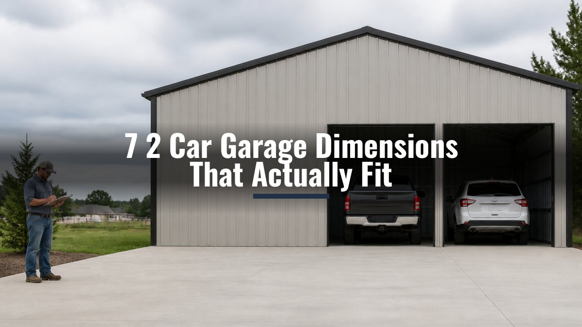 7 2 Car Garage Dimensions That Actually Fit