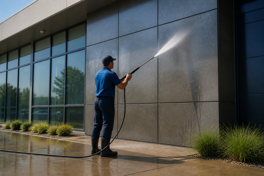 7 Benefits of Regular Commercial Exterior Cleaning