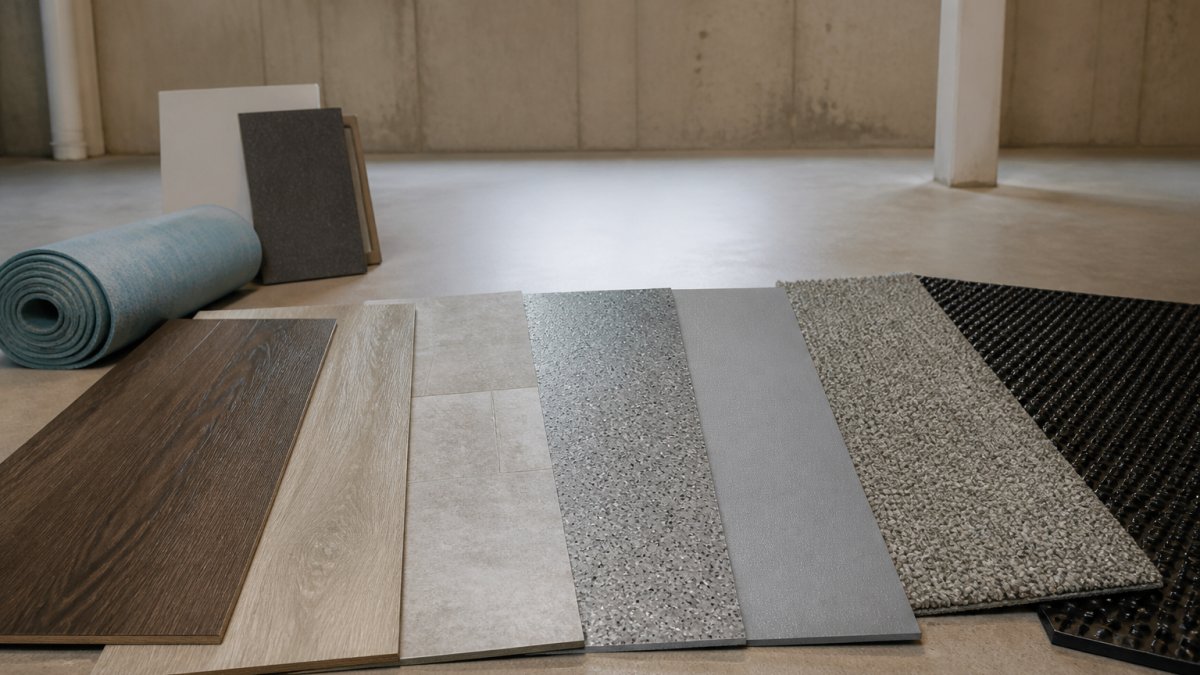 7 Best Basement Flooring Options for Moisture Control