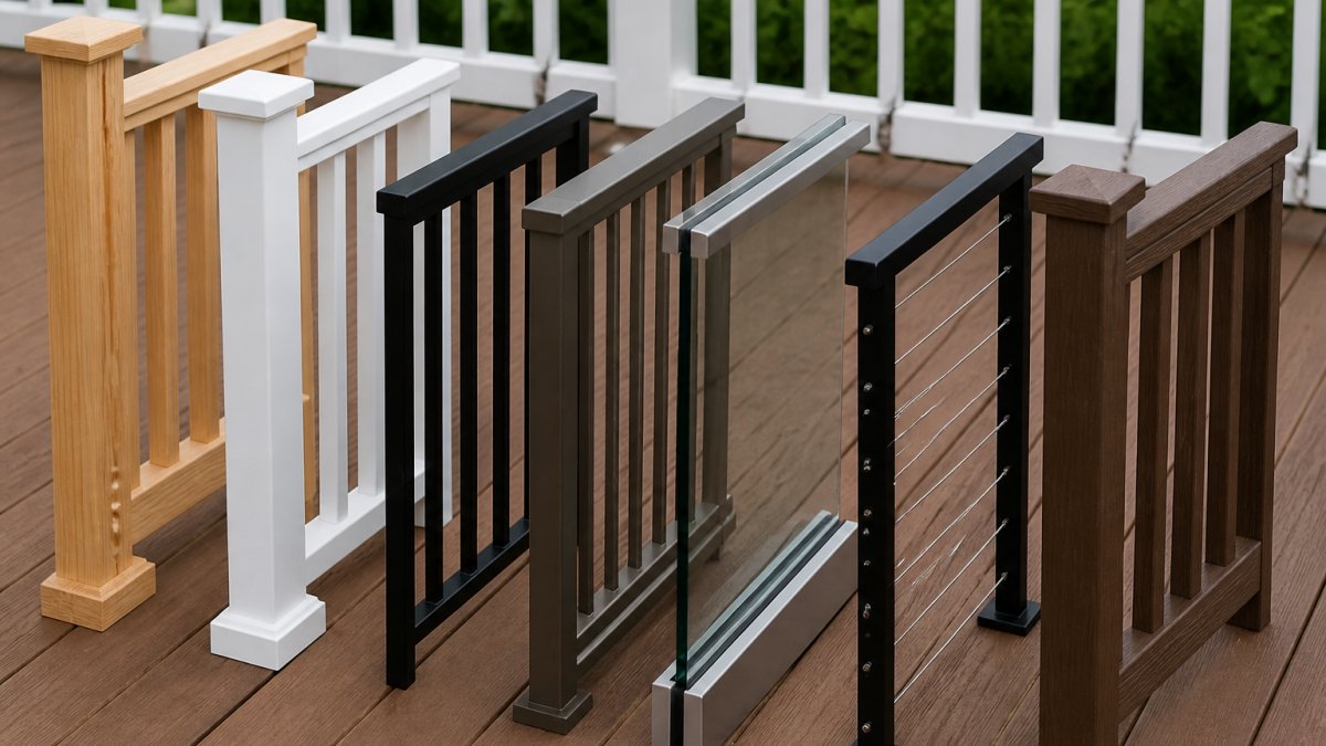 7 Best Deck Railing Materials for Durability