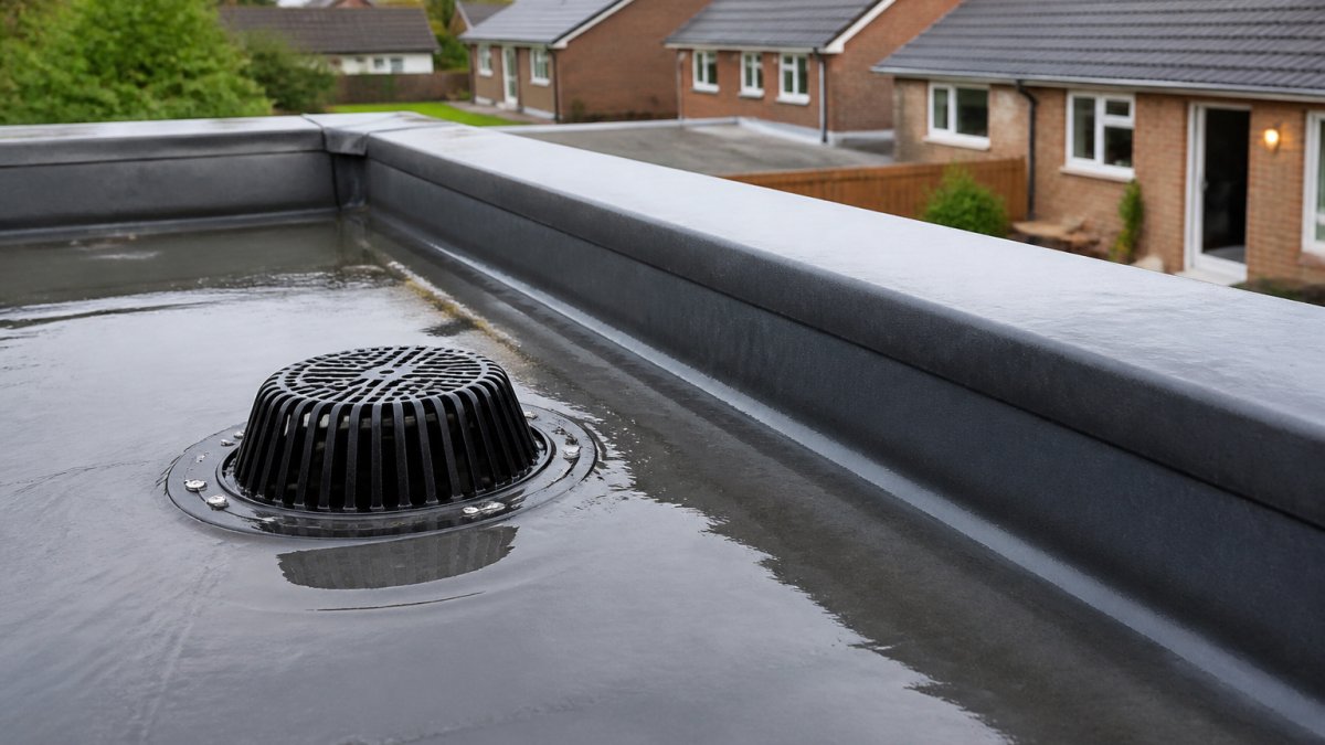 7 Best Flat Roof Drainage Solutions for Home Extensions