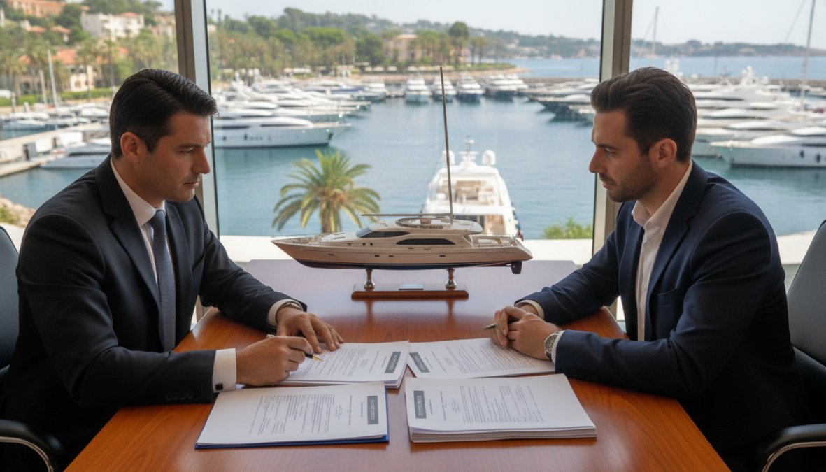 Professional illustration showing 7 best yacht financing options for individuals