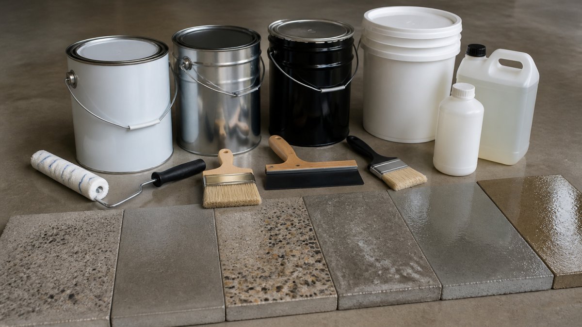 7 Concrete Floor Sealing Options: Durability & Costs