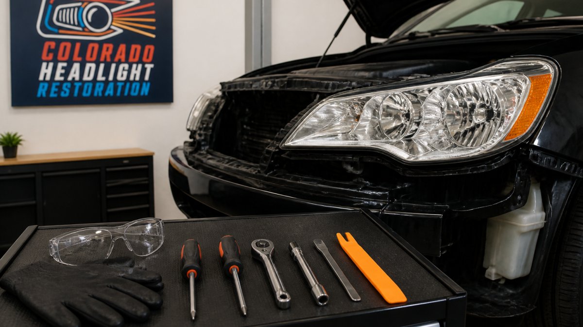 Illustration for 7 DIY Headlight Replacement Tools and Safety Tips