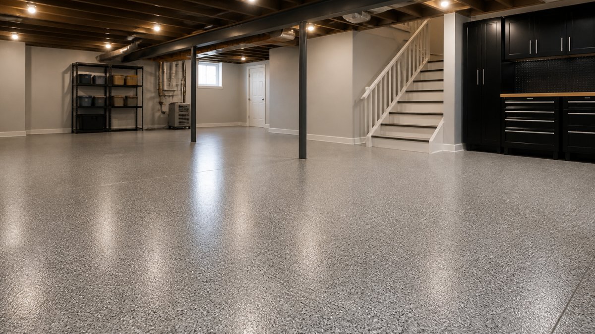 7 Epoxy Flooring Options for Basements That Last