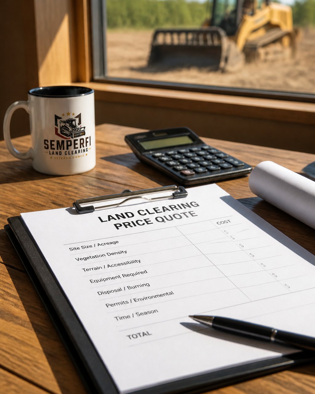 7 Factors That Drive Land Clearing Price Quotes
