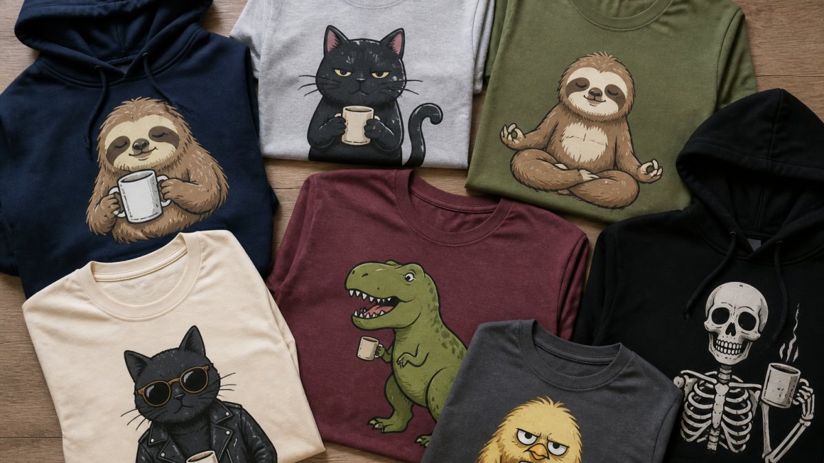 7 Funny Graphic Apparel for Adults That Get Laughs