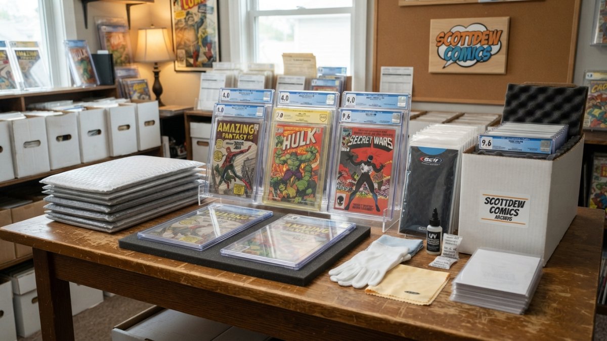 7 Graded Comic Slab Protection Tips for Collectors