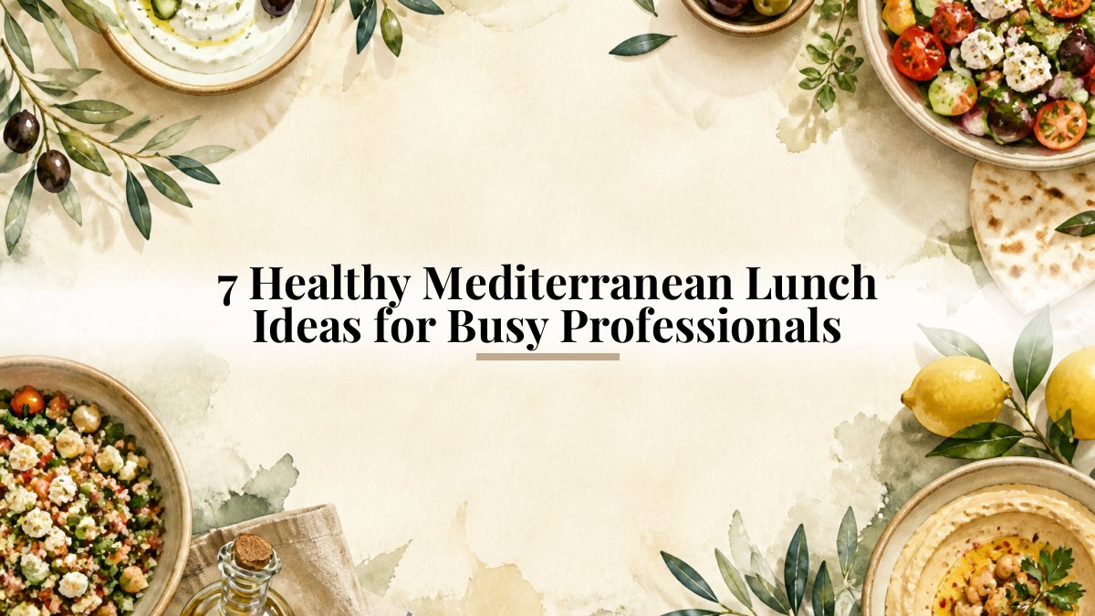 7 Healthy Mediterranean Lunch Ideas for Busy Professionals