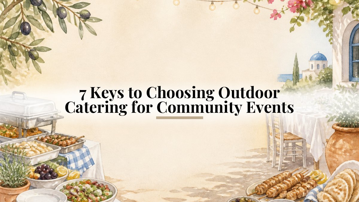 7 Keys to Choosing Outdoor Catering for Community Events