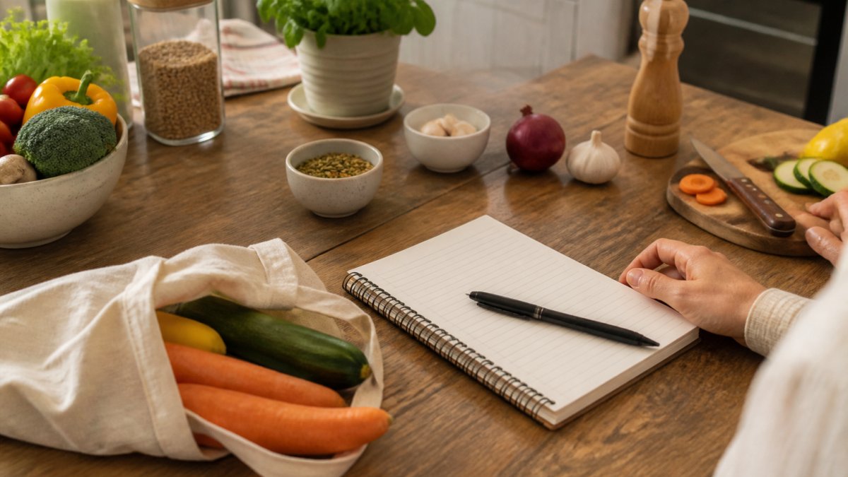 7 Meal Planning Steps for One Person That Cut Food Waste
