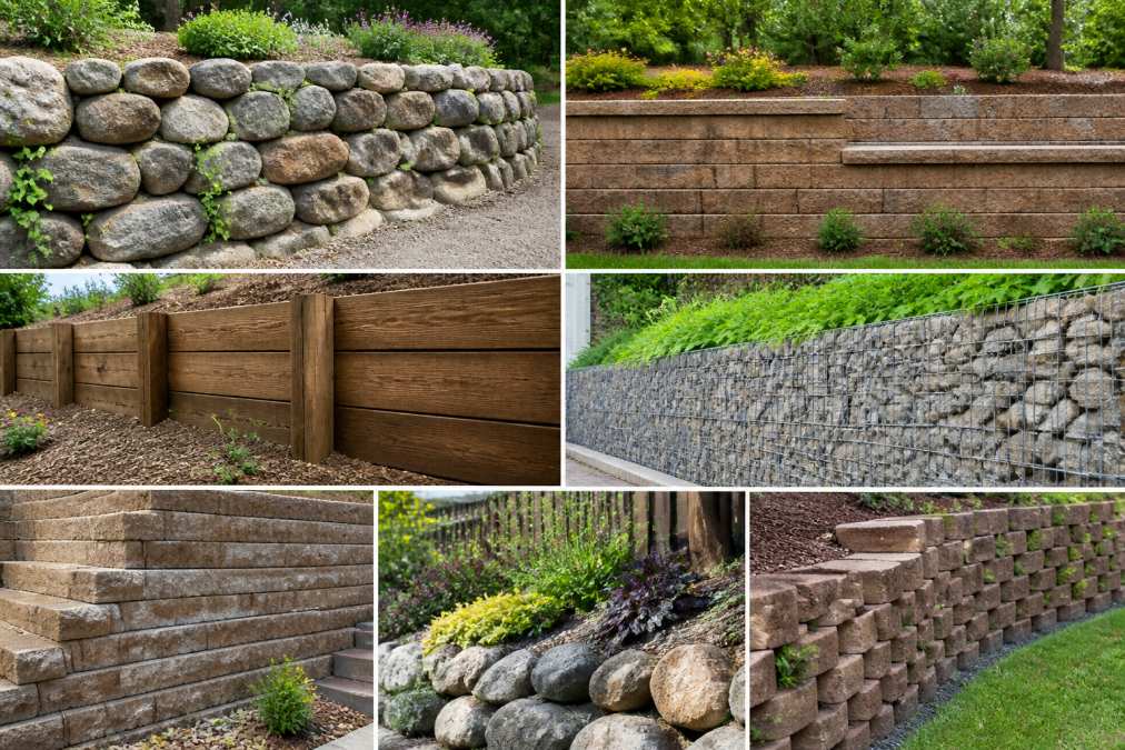 7 Retaining Wall Alternatives to Poured Concrete