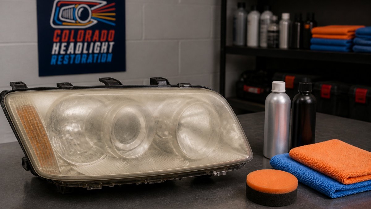 Illustration for 7 Signs of Headlight UV Coating Failure to Spot Now