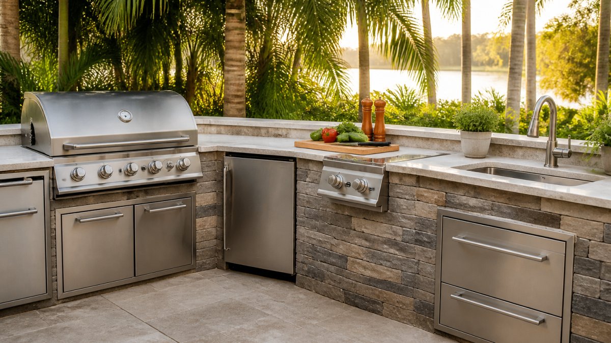7 Steps to Choose Outdoor Kitchen Appliances for Luxury Homes