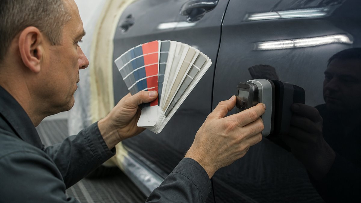 7 Steps to Color Matching Paint for Vehicles